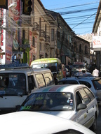 Traffic on Sagarnaga