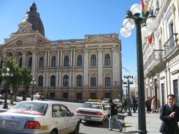 Legislative Palace in Plaza Murillo